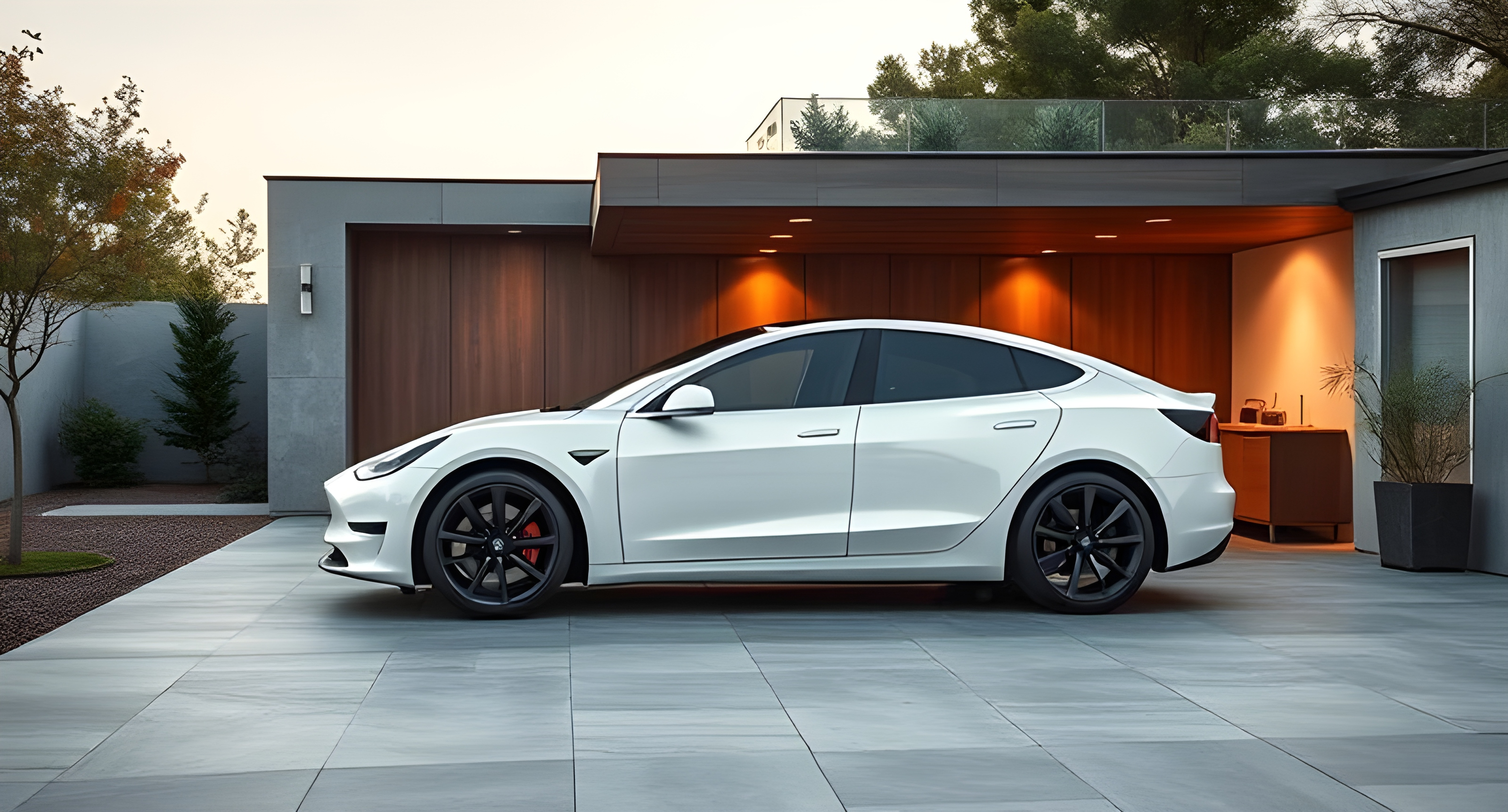 2023 Tesla Model 3 - White